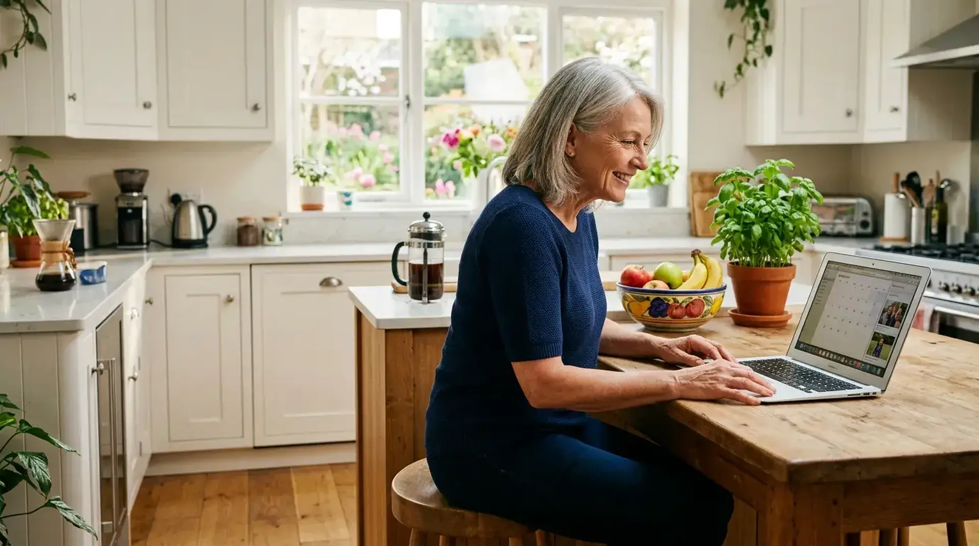 Woman benefiting from TECNIS Pure See IOL