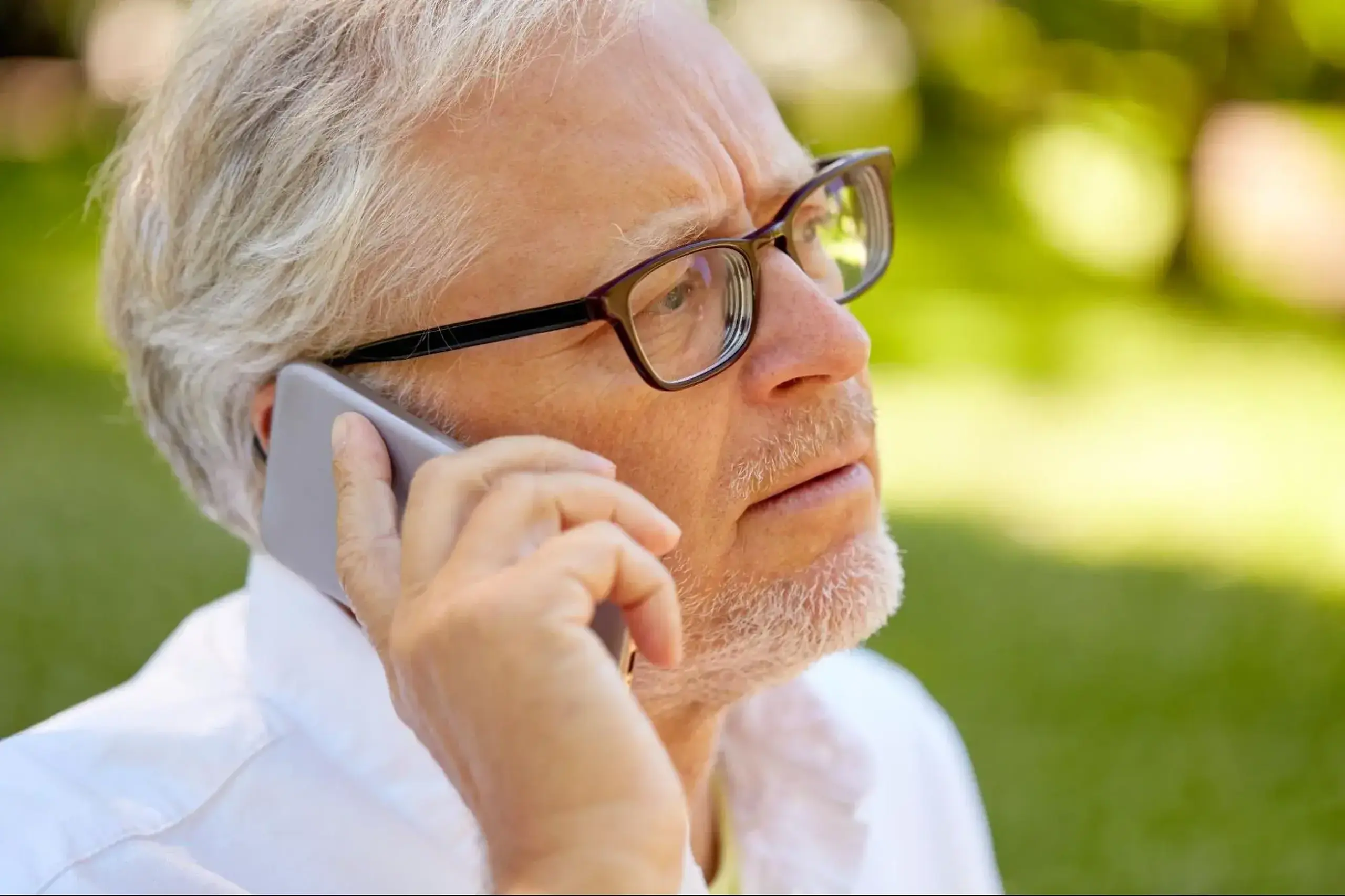 Man discussing about what is good eye pressure