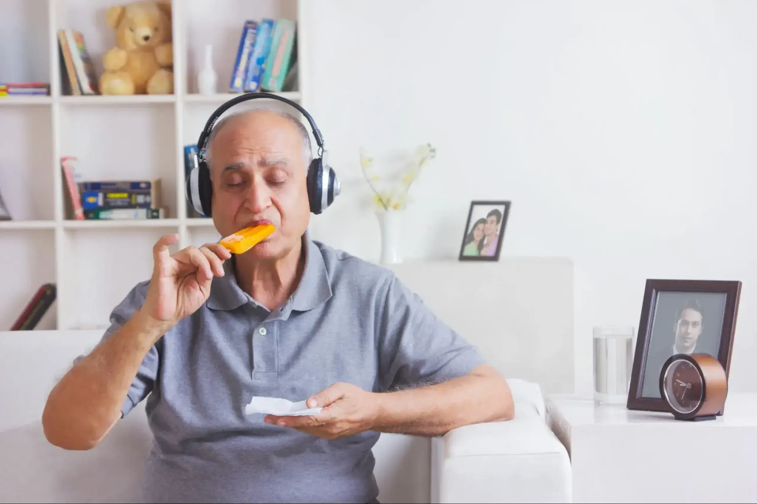 Man in need of a diabetes eye exam